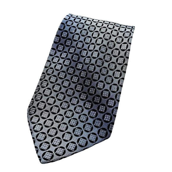 Campia Moda Blue Tie Silk Necktie - Picture 1 of 4